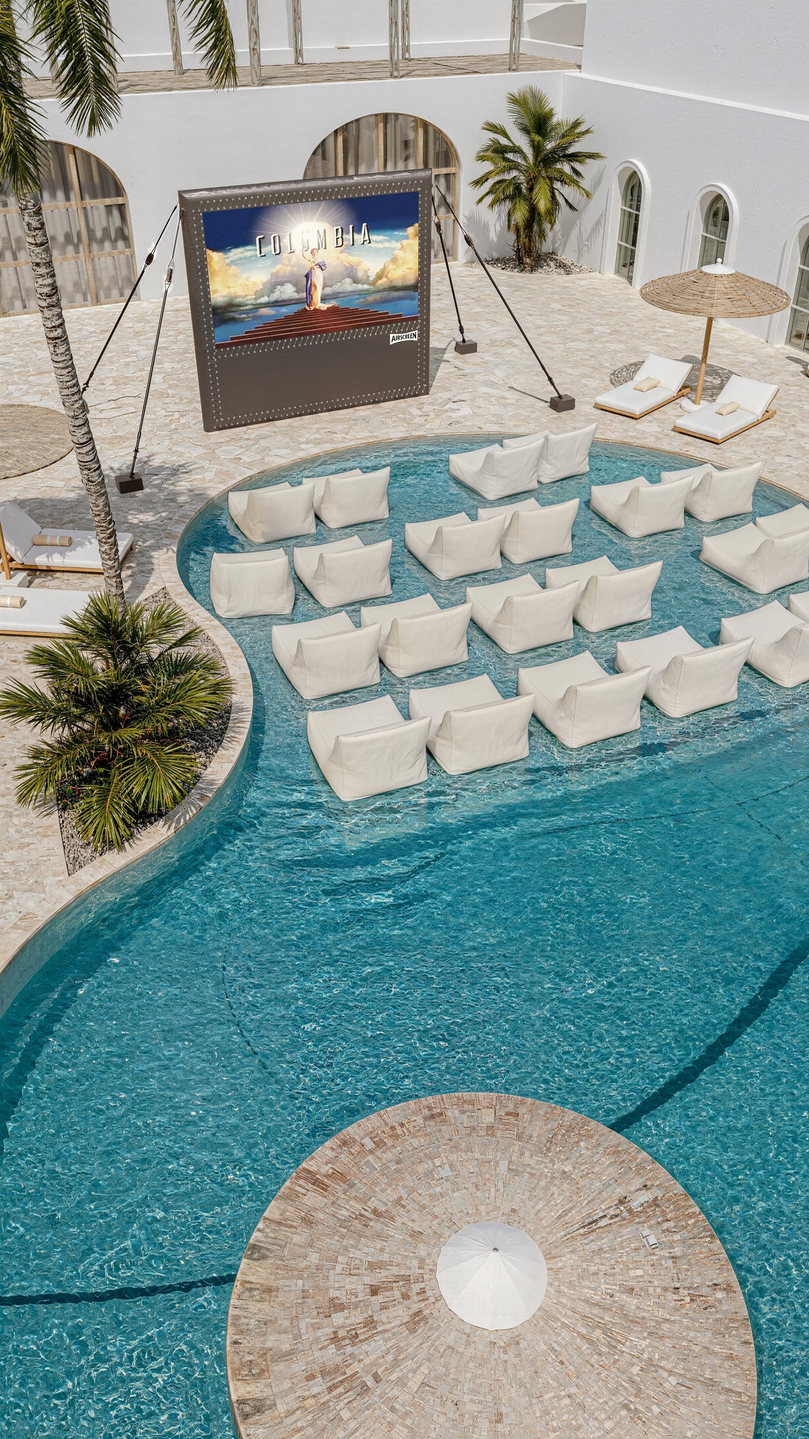 Cine dentro del Agua